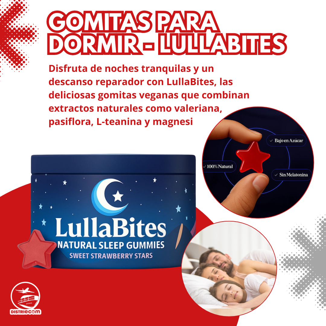 LullaBites® Fórmula Conciliadora del Sueño ¡OFERTA!