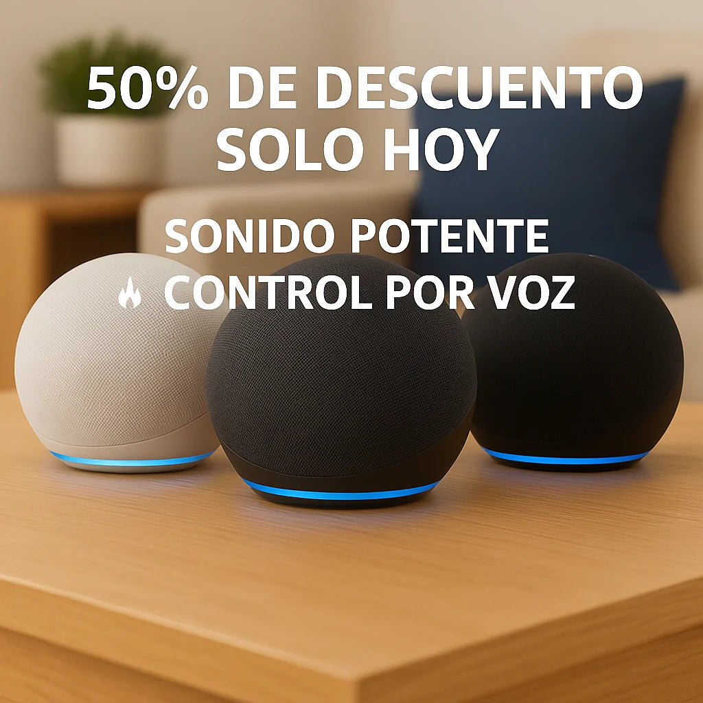 ALEXA PRO MAX ULTRA 5TA Generación ® La voz del futuro, hoy en tu casa ¡OFERTA IMPERDIBLE!