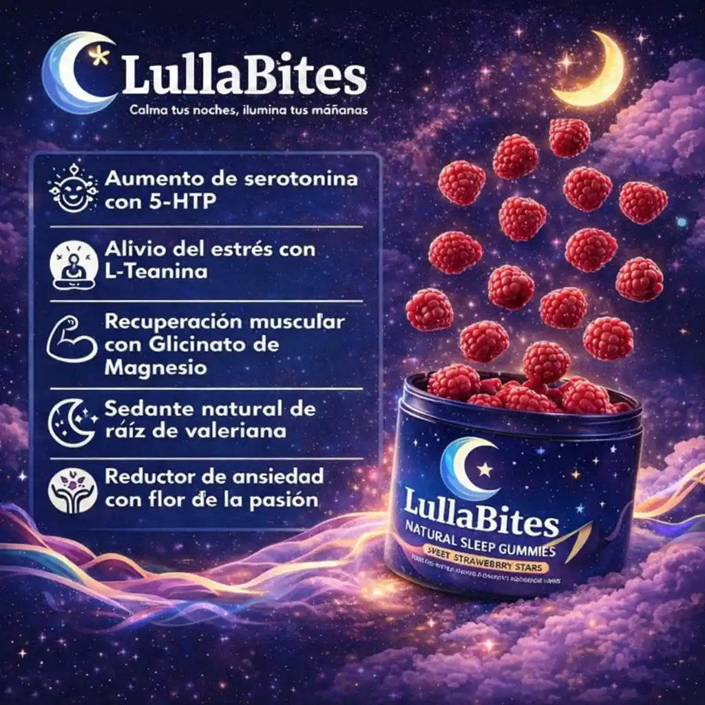 LullaBites® Fórmula Conciliadora del Sueño ¡OFERTA!