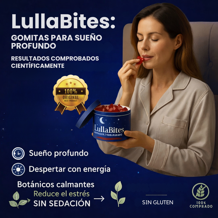 LullaBites® Fórmula Conciliadora del Sueño ¡OFERTA!