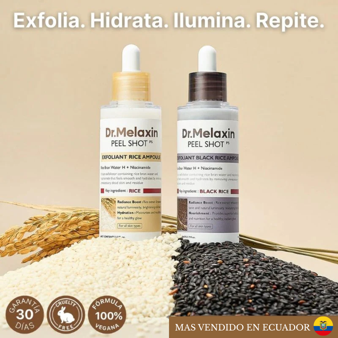 DR. MELAXIN DUO FACIAL DE ARROZ 2X1 ¡OFERTA!