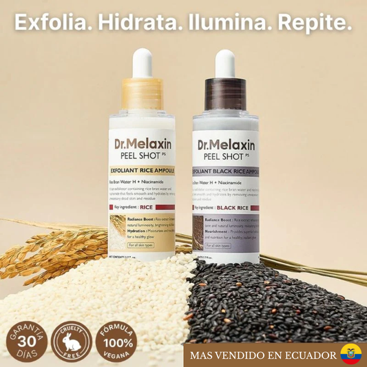 DR. MELAXIN DUO FACIAL DE ARROZ 2X1 ¡OFERTA!
