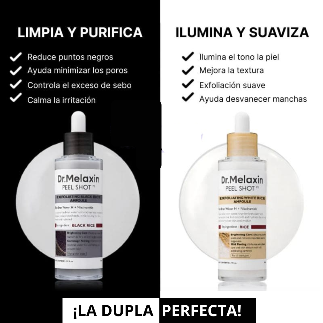 DR. MELAXIN DUO FACIAL DE ARROZ 2X1 ¡OFERTA!