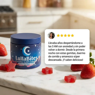 LullaBites® Fórmula Conciliadora del Sueño ¡OFERTA!
